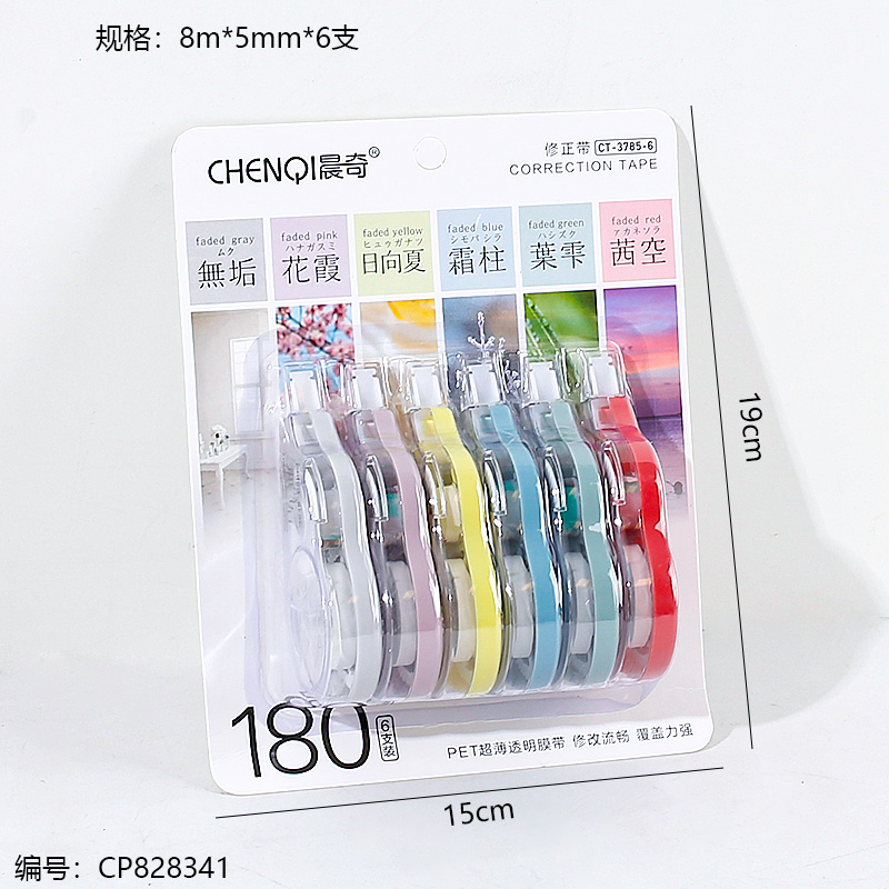 3785-6pcs Decoration Positive with 1 x 12