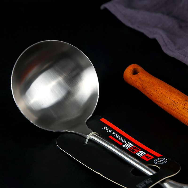 Gourd wooden ladle