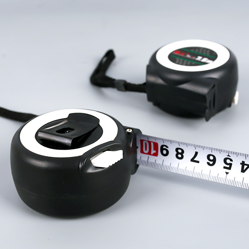 7.5m Black & White High-grade Tape Measure (Self-locking)