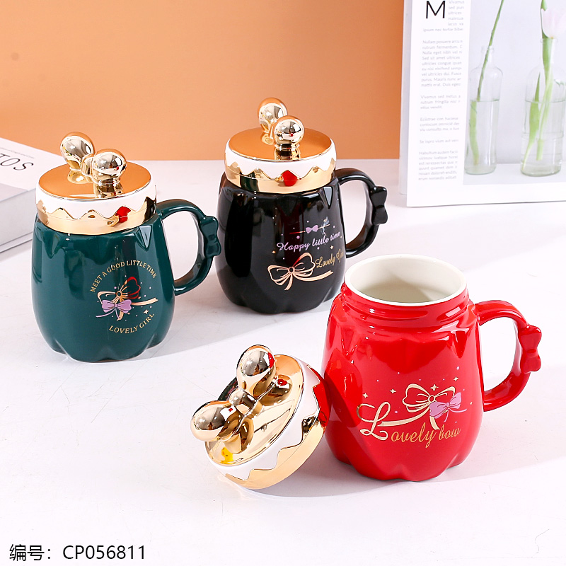 C658 Bow Ceramic Mug