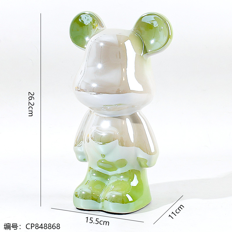 28cm Gradient Violent Bear Coin Bank
