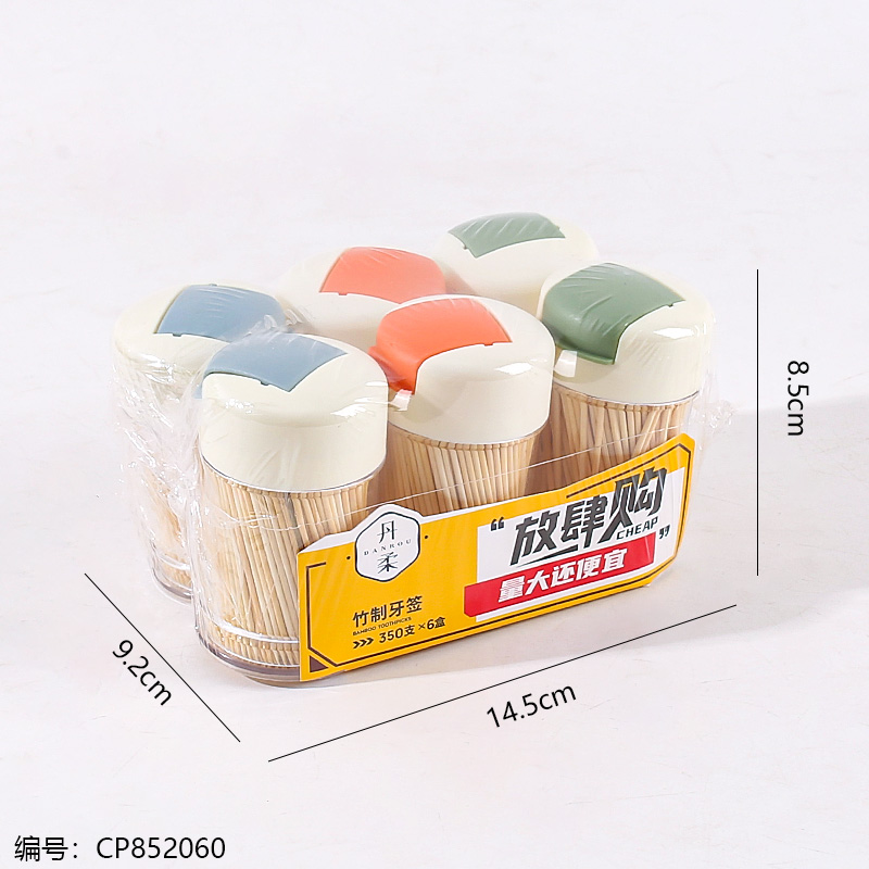 6-in-1 Value Pack Toothpicks 1729-1