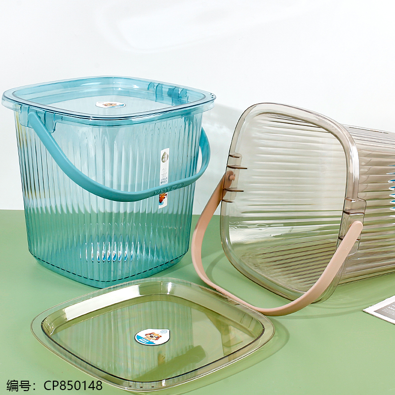 T3805-7 Crystal Bucket with Cover