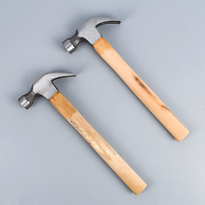 Wooden Handle Nail Hammer w/ Inner Box of 12