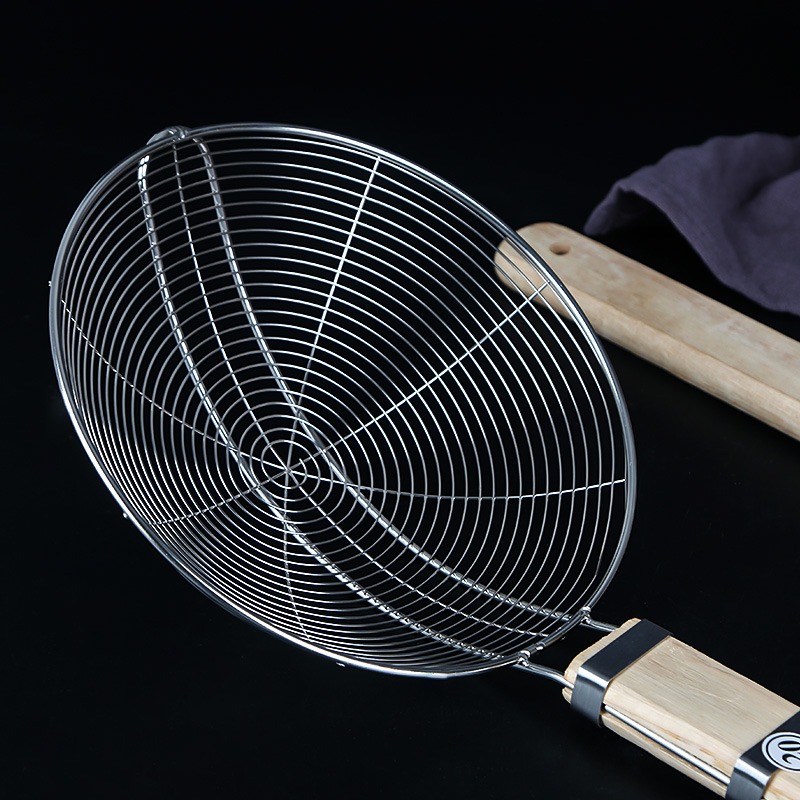 20CM Wooden Handle Wire Drain