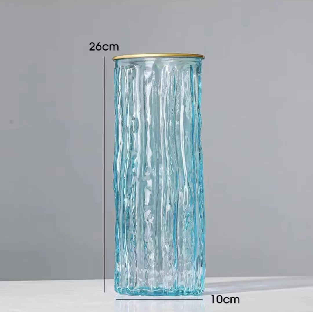 Round Mouth Small Bark Vase