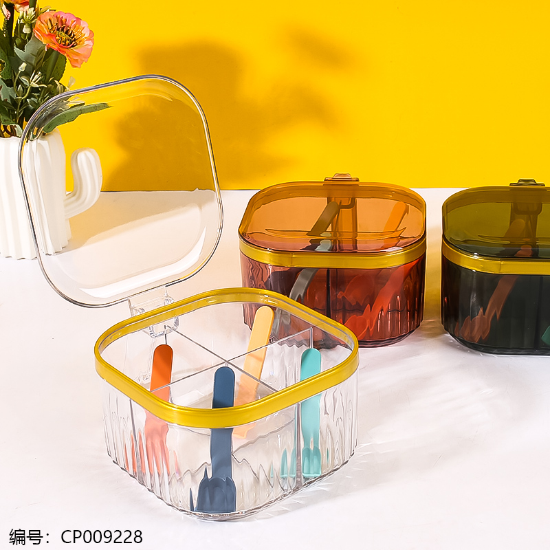 2889 Light Luxury Transparent Seasoning Box