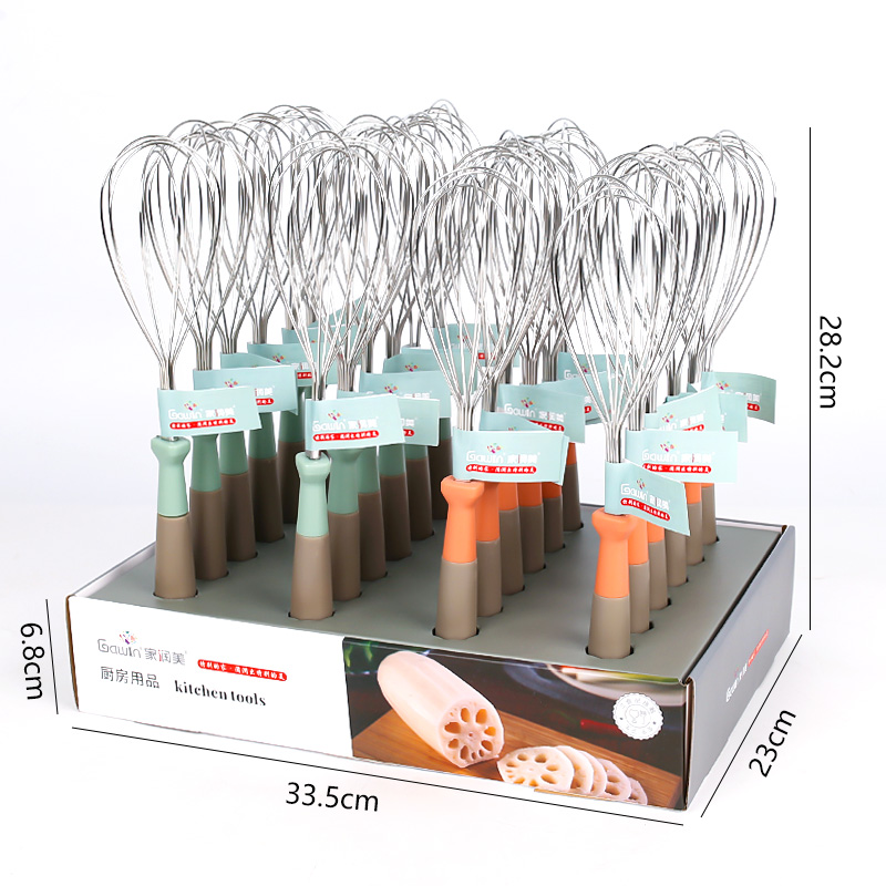 1714 Home Runmei Colorful Whisk/24