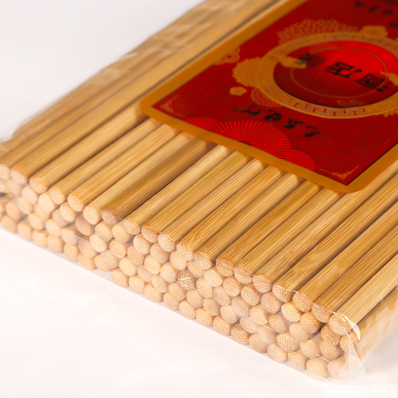 0226 Knuckleless 24 Long Carbon Chopsticks 50 Pairs/Pack
