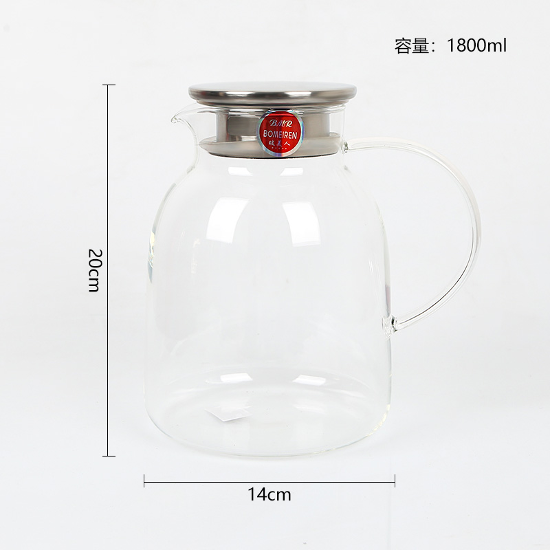 6812 High Boron Cold Water Kettle 1800ML