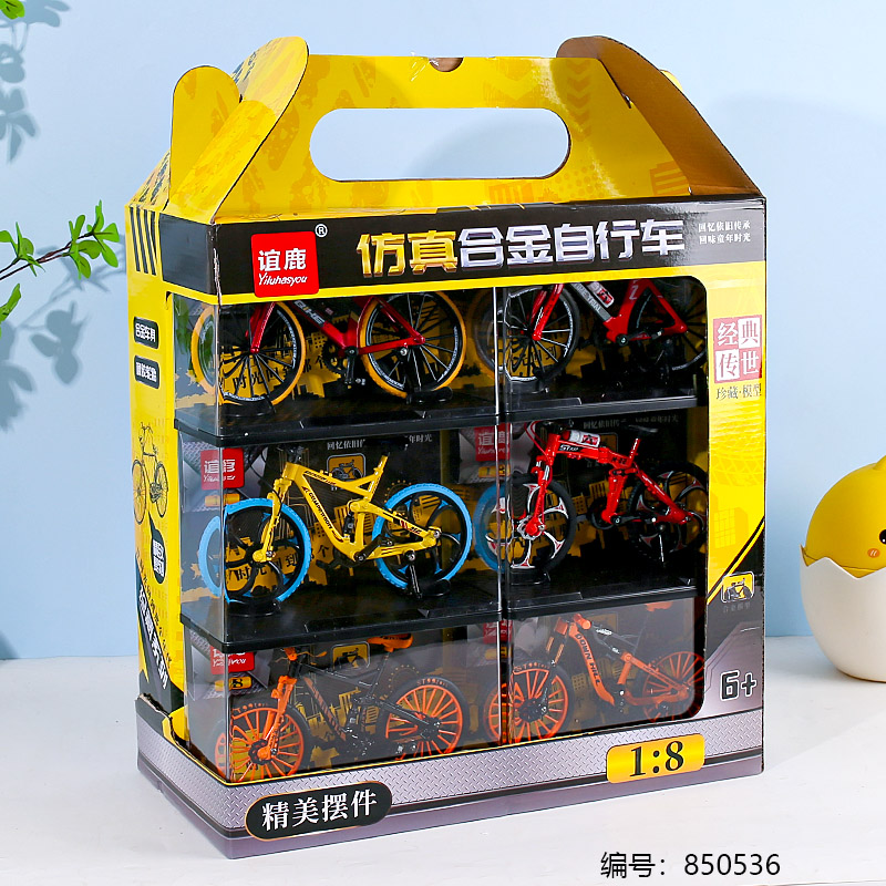 LY055 Alloy Acrylic Bicycle Model